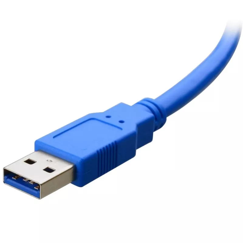 Techly USB 3.0 Superspeed kabel A / Micro B 3m blauw ICOC MUSB3-A-030