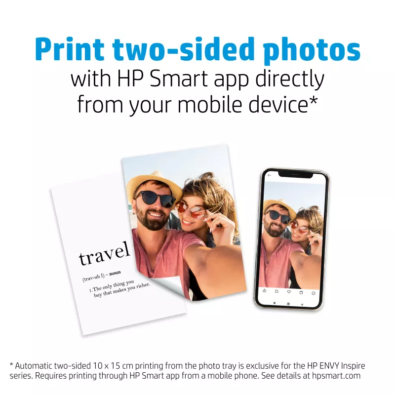 HP mat fotopapier 180 g/m² 10 x 15 cm (101 x 152 mm) 25 vel