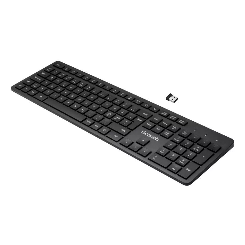 eSTUFF GLB212102 toetsenbord kantoor USB QWERTY Noord-Europees zwart