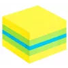 3M Post-it 2051L notitieblaadjes vierkant blauw, groen, turquoise, geel 400 vel zelfklevend