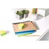 3M Post-it 2051L notitieblaadjes vierkant blauw, groen, turquoise, geel 400 vel zelfklevend