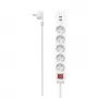 Hama 00223186 stekkerdoos 1,4 m 5 stopcontacten binnen wit