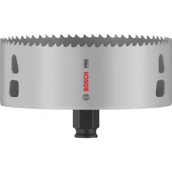 Bosch PRO Multi Material PC Plus, 44/127 mm, single, boor, gipsplaat, metaal, non-ferrometaal, kunststof, zachthout, zwart, grijs, kobaltstaal, kobaltlegering snelsnijstaal (HSS-Co)