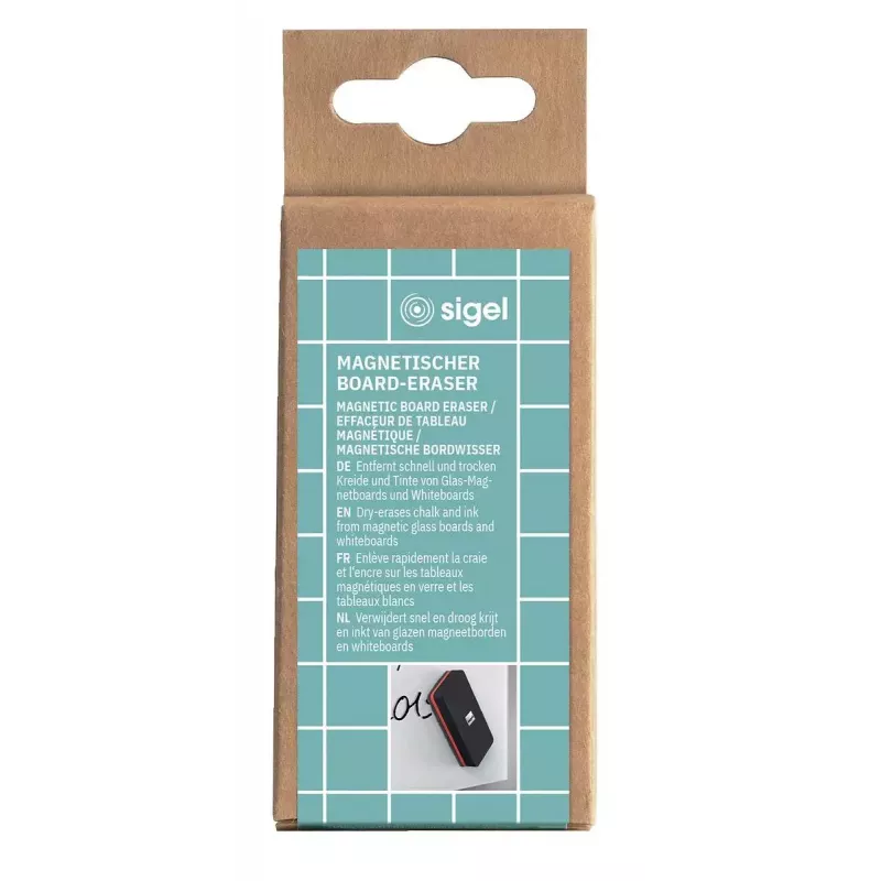 Gum Sigel BA187 EVA-vilt zwart rood 90x45x26mm