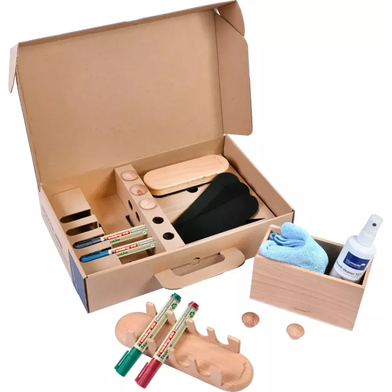 Accessoireset Legamaster WOODEN 17-delig FSC-gecertificeerd