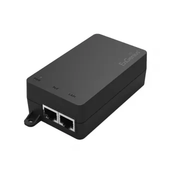 EnGenius PoE-adapter 1 poort GbE 110~240VAC-ingang 802.af/at, 54V/0,6A-uitgang