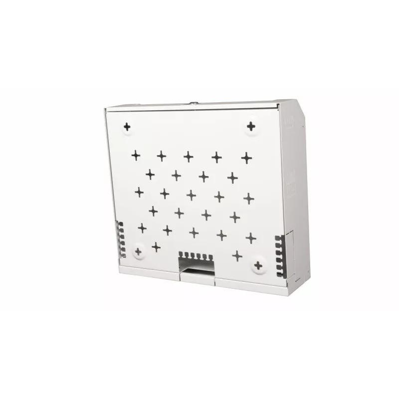 Wandgemonteerd rack equip slank Flex 19 inch kast 5U RAL7035 grijs
