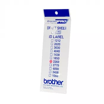 Printeretiketten Brother ID2260 12 vel 22 x 60 mm