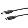 USB-kabel Schwaiger LK 050 C USB 3.2 Gen 2 0,5m USB A USB C zwart