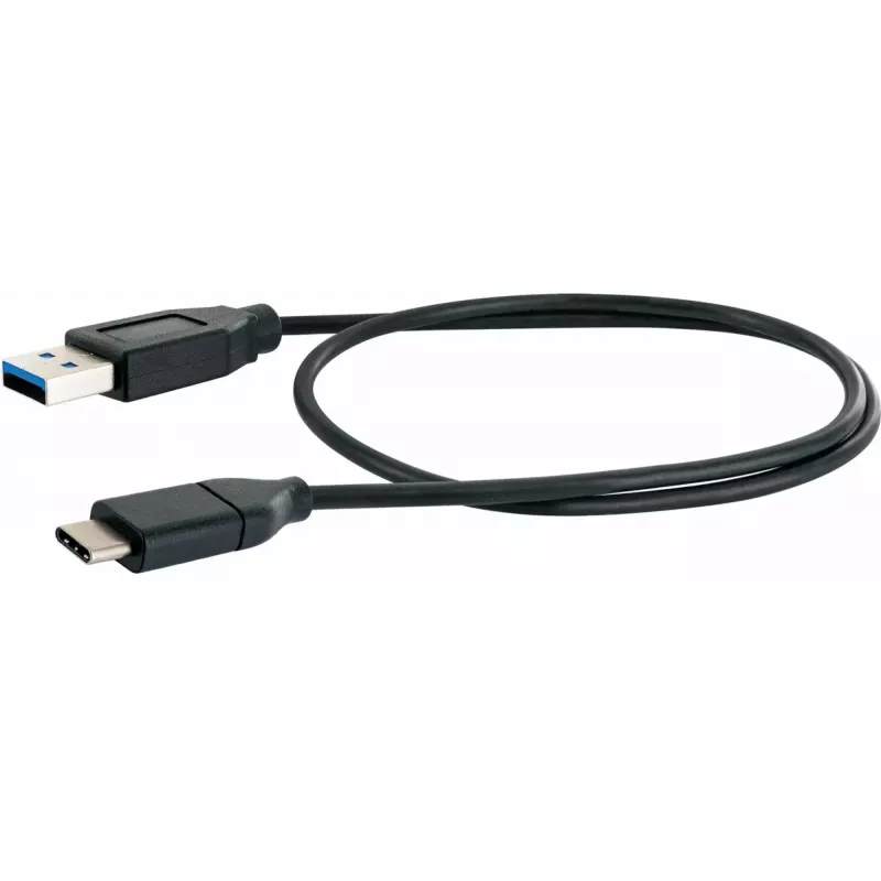 USB-kabel Schwaiger LK 050 C USB 3.2 Gen 2 0,5m USB A USB C zwart