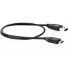 USB-kabel Schwaiger LK 050 C USB 3.2 Gen 2 0,5m USB A USB C zwart