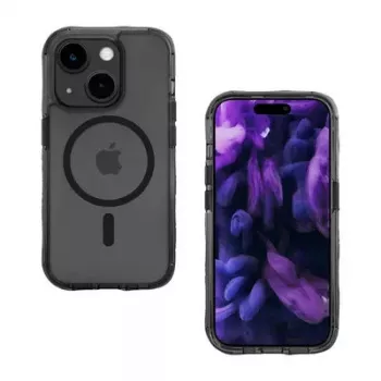 Cover LAUT Crystal Matter X iPhone 15 Plus 17 cm zwart transparant