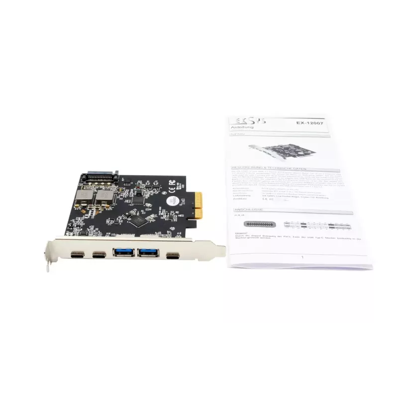 Interfacekaart EXSYS EX-12007 intern USB 3.2 Gen 2