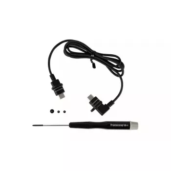 Accessoireset Transcend TS-DBK3 zwart 1-m-kabel 73 g