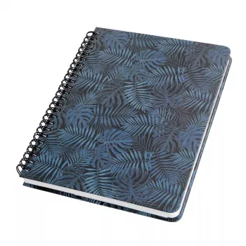 Schrijfnotitieboek Sigel JN602 A5 120 vel zwart blauw