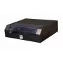 Wandmontage rack apparatuur slank Flex 19' kast 5U RAL9005 zwart