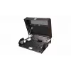 Wandmontage rack apparatuur slank Flex 19' kast 5U RAL9005 zwart
