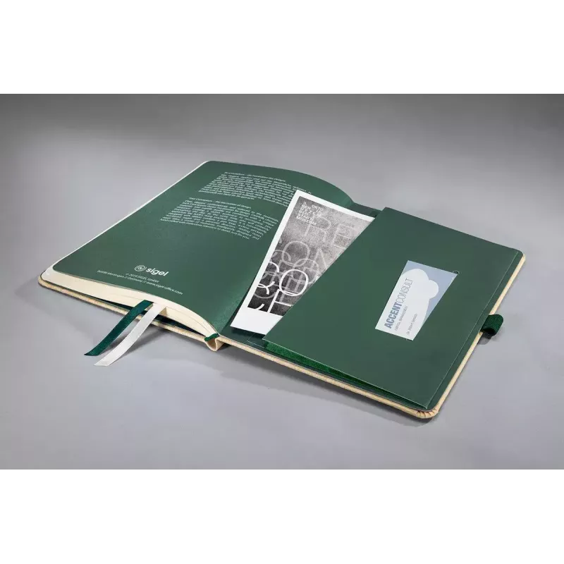 Schrijfblok Sigel Conceptum A5 194 vel bamboe beige