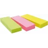 3M 671-3 plaknotities rechthoek groen, roze, geel 100 vel zelfklevend