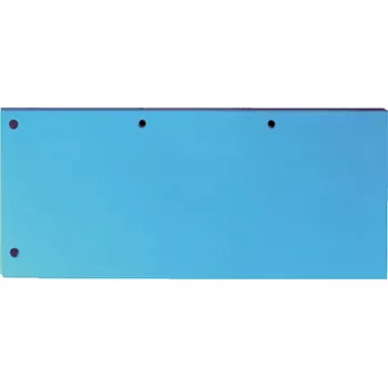 Elba Duo scheidingsstroken, 240 x 105 mm, 160 g/m², blauw, 60 stuks