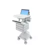 Multimedia-wagen Ergotron StyleView Aluminium Grijs Wit