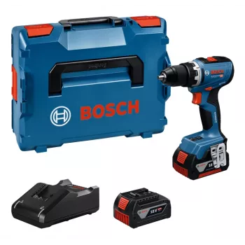 Bosch GSR 18V-65 2100 tpm Sleutelboorkop 1,06 kg Zwart, Blauw