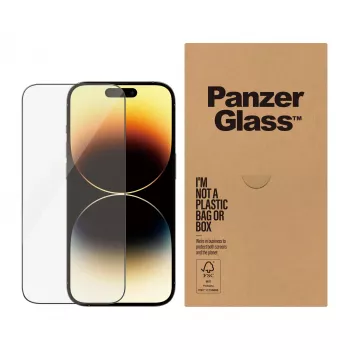 Displayschermfolie PanzerGlass Apple iPhone 14 Pro Ultra-Wide Fit krasvast stootvast