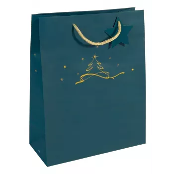 Geschenkzak Sigel GT034 Blauw 260x120x330 mm