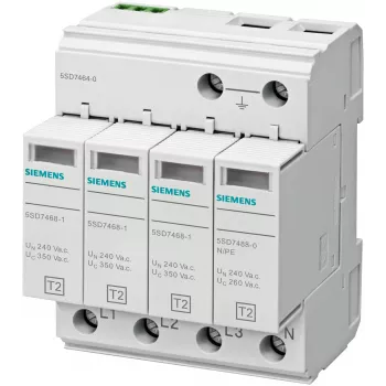 Siemens 5SD7464-0 overspanningsbeveiliging, type 2, 350 V TN-S/TT