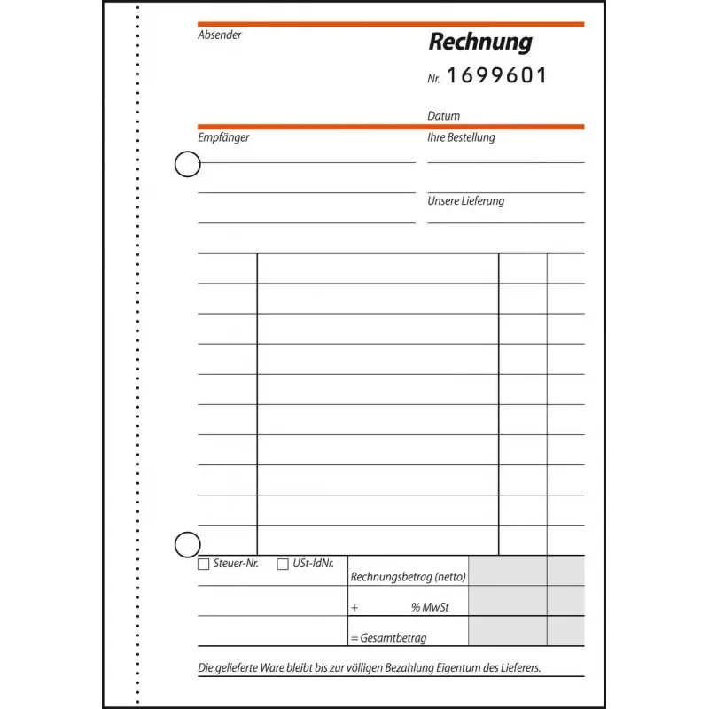 Bedrijfsformulier Sigel SD133