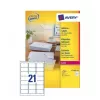 Zelfklevende etiketten Avery L7160-250