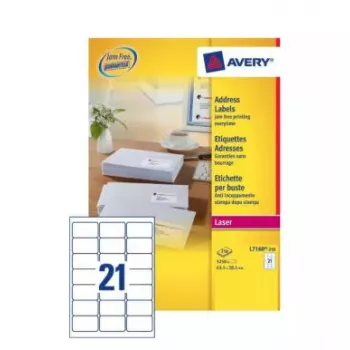 Zelfklevende etiketten Avery L7160-250