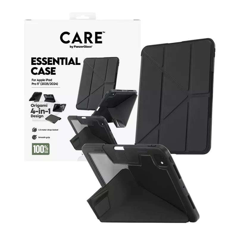 Cover PanzerGlass CARE by ® TPU Essential Case zwart iPad Pro 11 inch (2024-2025)