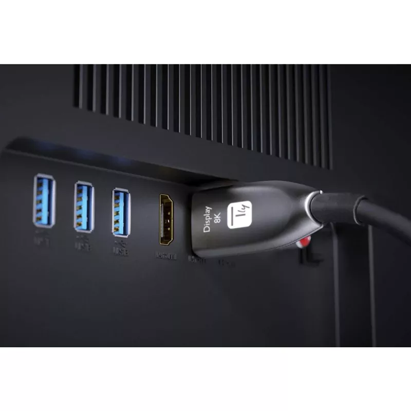 Techly ICOC HDMI-HY8-030 HDMI-kabel 30 m HDMI type A (standaard) zwart