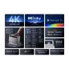 Standaard-throw-projector XGIMI 1800 ANSI lumen LED UHD 4K 3D wit