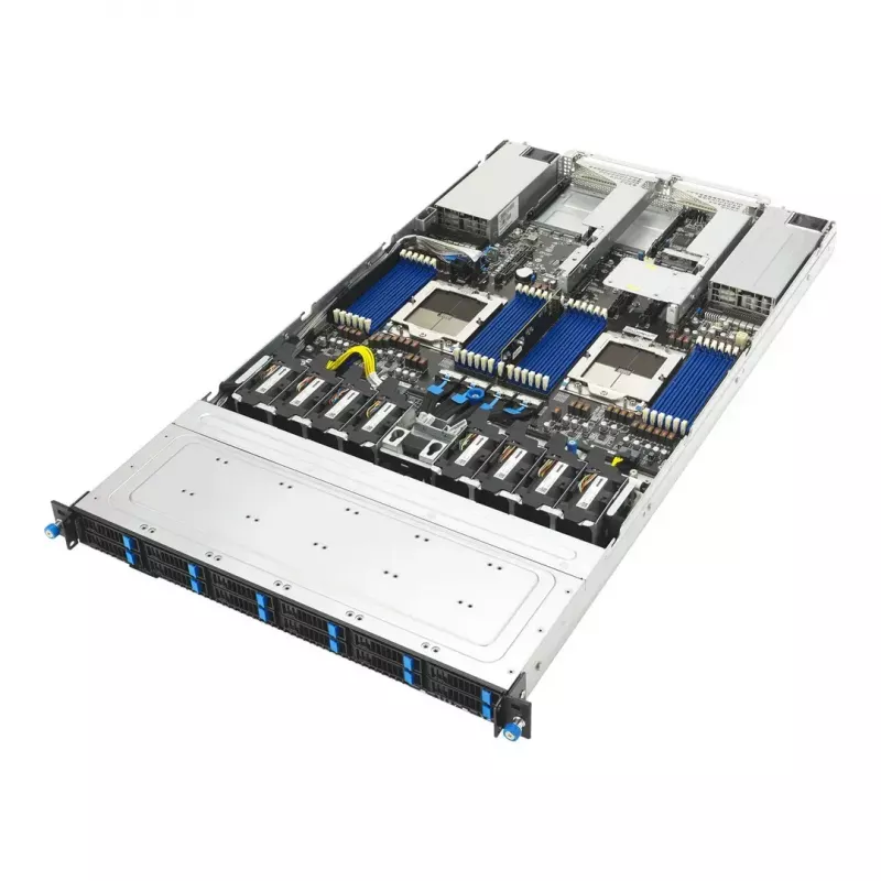 ASUS RS700A-E13-RS12U LGA 6096P Rack (1U) zwart, zilver