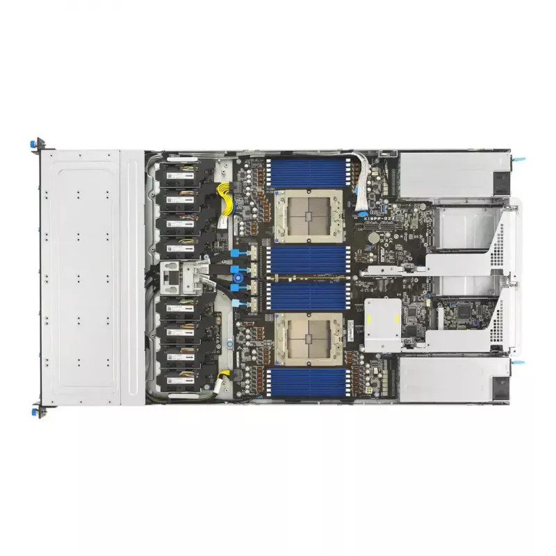 ASUS RS700A-E13-RS12U LGA 6096P Rack (1U) zwart, zilver