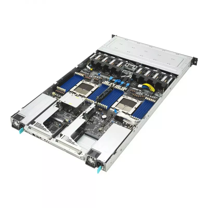 ASUS RS700A-E13-RS12U LGA 6096P Rack (1U) zwart, zilver