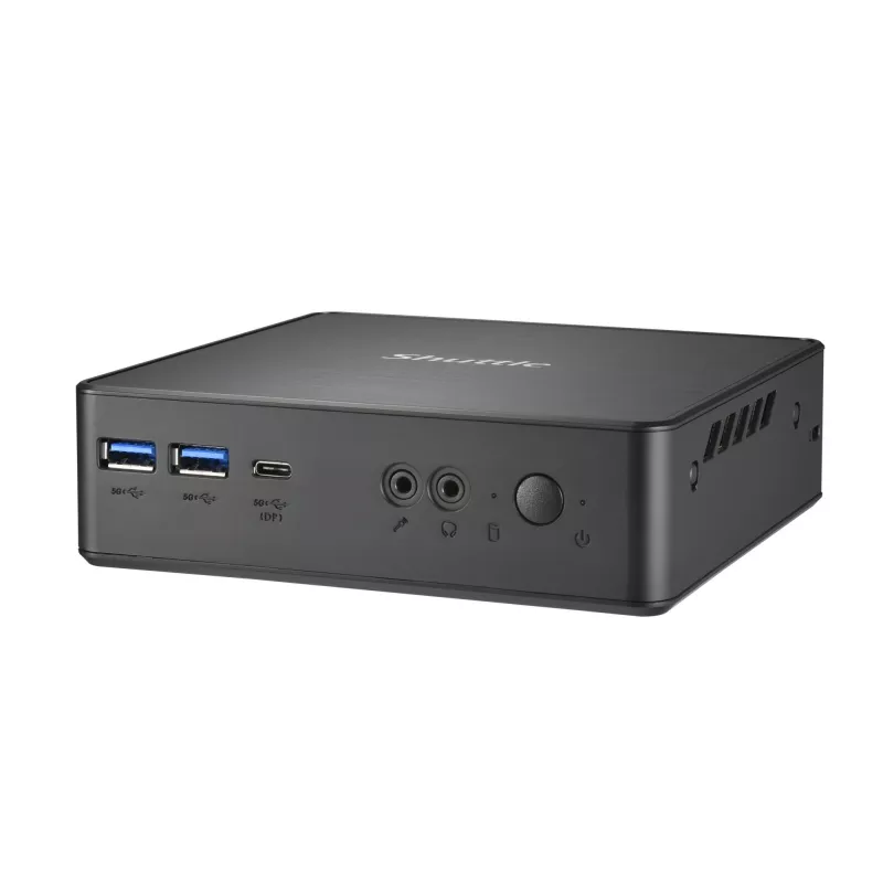 Shuttle Nano PC NC4010BAV2, Intel Celeron 7305, 8GB DDR4, 128GB M.2, 1x HDMI, 1x DP, 7x USB, 1x LAN, incl. VESA en standaard
