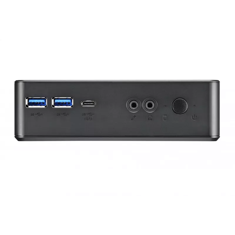 Shuttle Nano PC NC4010BAV2, Intel Celeron 7305, 8GB DDR4, 128GB M.2, 1x HDMI, 1x DP, 7x USB, 1x LAN, incl. VESA en standaard