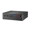 Shuttle Nano PC NC4010BAV2, Intel Celeron 7305, 8GB DDR4, 128GB M.2, 1x HDMI, 1x DP, 7x USB, 1x LAN, incl. VESA en standaard