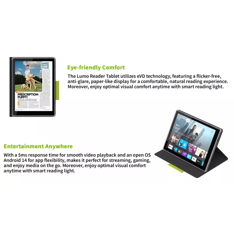 Hannspree Lumo 7.8 Reader tablet 64 GB 19,8 cm (7,8 inch) Android zwart