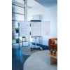 Legamaster SKETCH PRO mobiel flipchart met sterpoot staal 5 rollen