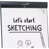Legamaster SKETCH PRO mobiel flipchart met sterpoot staal 5 rollen