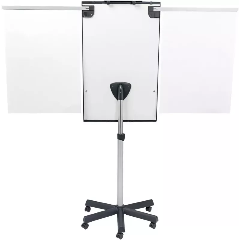 Legamaster SKETCH PRO mobiel flipchart met sterpoot staal 5 rollen