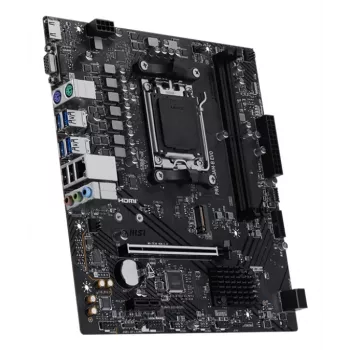 Moederbord MSI PRO A620AM-B EVO ATX — AMD A620A, socket AM5, DDR5 2× DIMM tot 128 GB, 5 Gb Ethernet, M.2 & SATA III, HDMI 2.1
