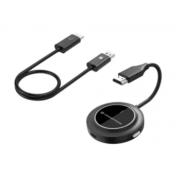 Draadloze HDMI-extenderkit CONCEPTRONIC ATHERIC02B – dongle, HDMI/USB, 1080p (1920x1080), USB-gevoed