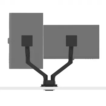 Monitorarm BenQ BDH01 Dual, in hoogte verstelbaar, zwart, VESA-compatibel
