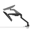Monitorarm BenQ BDH01 Dual, in hoogte verstelbaar, zwart, VESA-compatibel