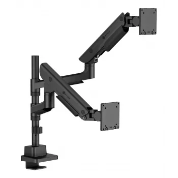 ICY BOX IB-MS702-T monitorhouder / -standaard 144,8 cm (57 inch) bureau zwart